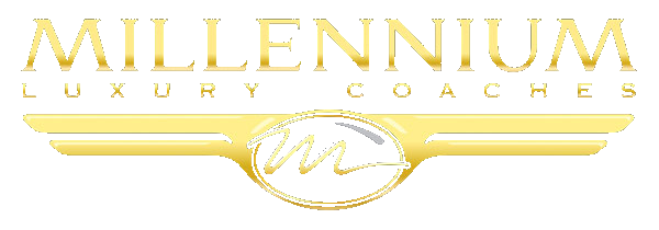 Millennium Luxury Coaches Gold Logo
